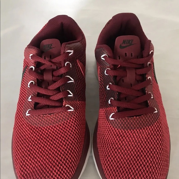 New Nike Women’s Tanjun Racer Sneakers Team Red/ Black Gymn Red White 5.6 - Picture 8 of 11